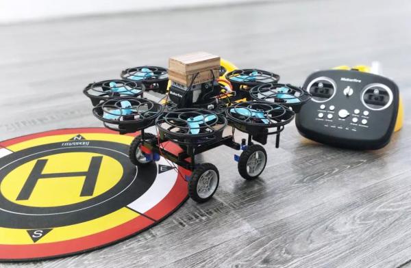 首次改造空陆两用的无人机,4个组件就搞定,小白也能学会! 首次改造空陆两用的无人机,4个组件就搞定,小白也能学会!