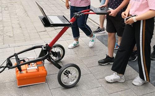 探测雷达助力补种行道树计划 市绿化服务中心用上“黑科技” 探测雷达助力补种行道树计划 市绿化服务中心用上“黑科技”