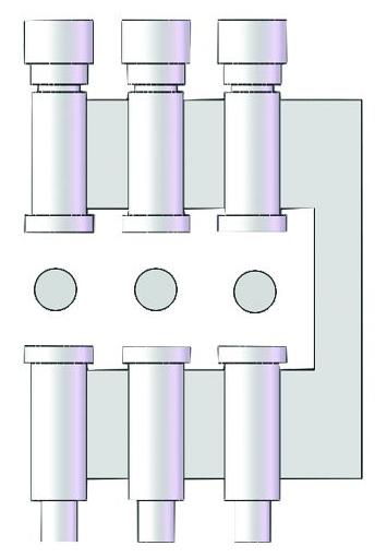 应用于水平连铸黄铜丝生产线的多铜丝同步检测 应用于水平连铸黄铜丝生产线的多铜丝同步检测