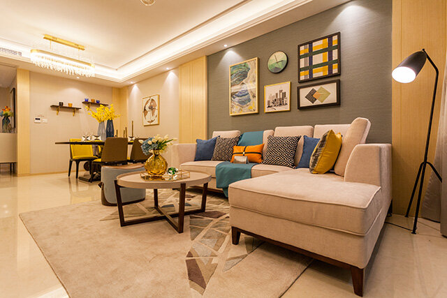 【彩色创意灯带效果图】装修创意灯带精巧布局 勾勒闪亮空间曲线