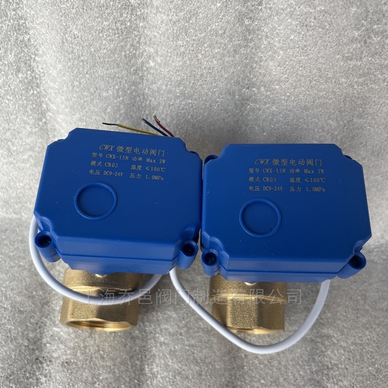 CWX-15N微型电动阀门 CWX-15N微型电动阀门