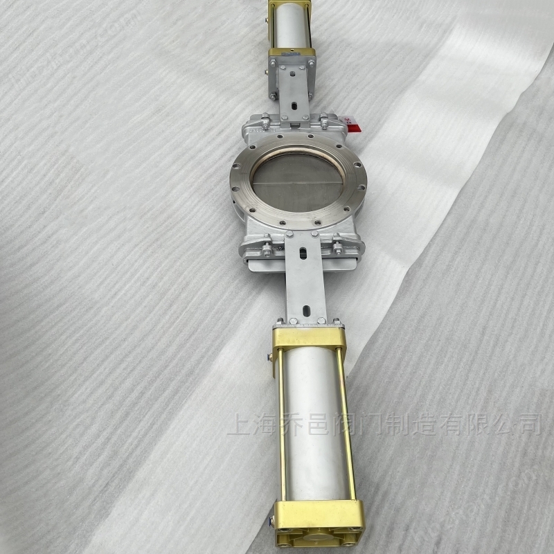 双气缸气动双向开不锈钢刀闸阀 双气缸气动双向开不锈钢刀闸阀