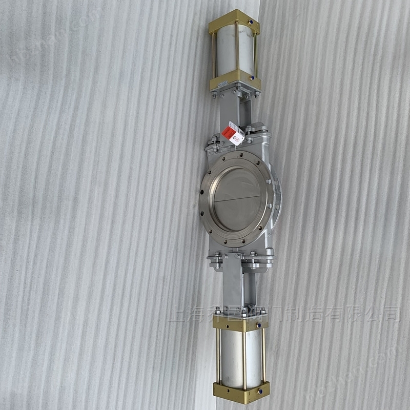 双气缸气动不锈钢刀闸阀 双气缸气动不锈钢刀闸阀