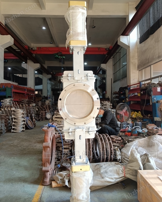 <strong>双气缸气动不锈钢插板阀</strong> <strong>双气缸气动不锈钢插板阀</strong>