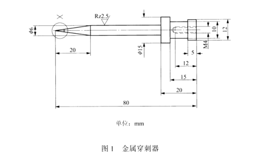 金属穿刺器 金属穿刺器
