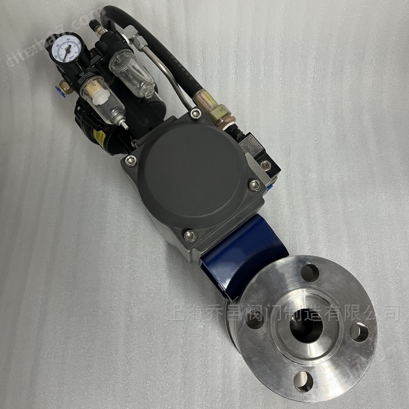 防爆气动不锈钢锻钢硬密封球阀.jpg 防爆气动不锈钢锻钢硬密封球阀.jpg