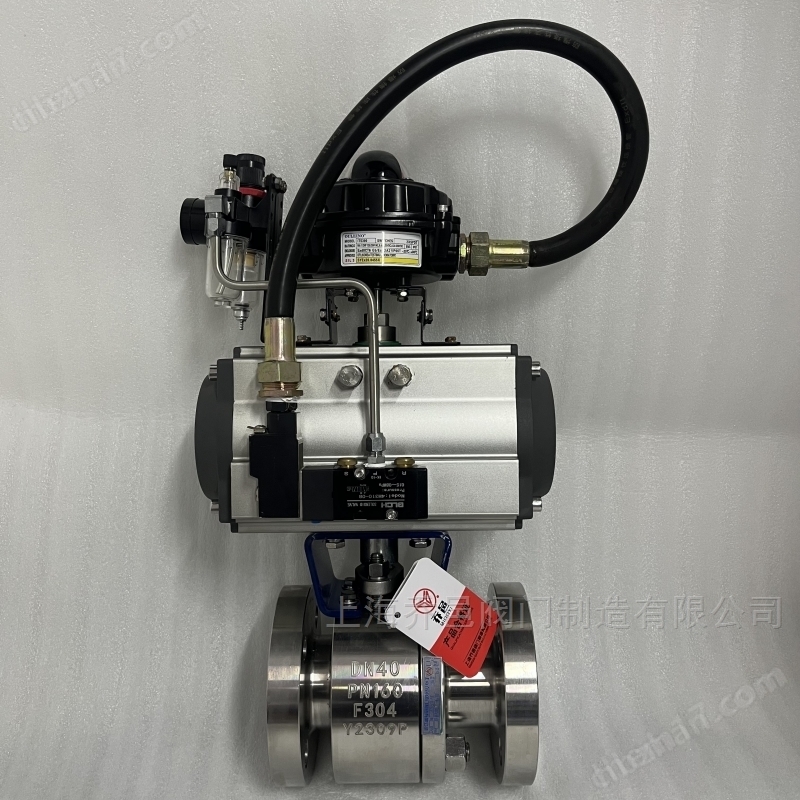 防爆气动不锈钢F304球阀 防爆气动不锈钢F304球阀