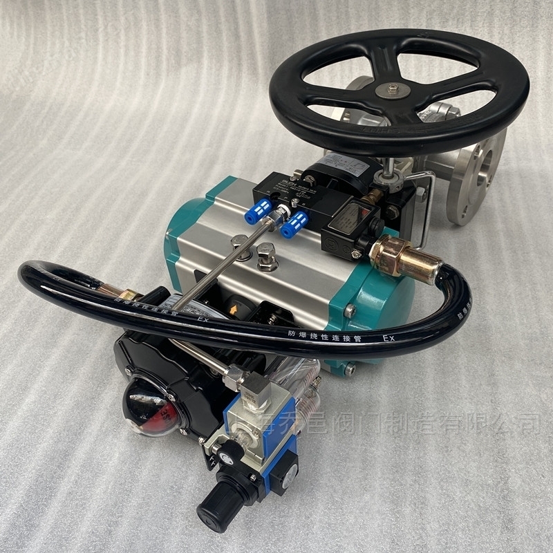 气动带手轮不锈钢球阀.jpg 气动带手轮不锈钢球阀.jpg