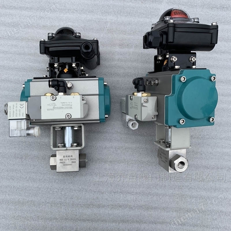 气动不锈钢高压球阀