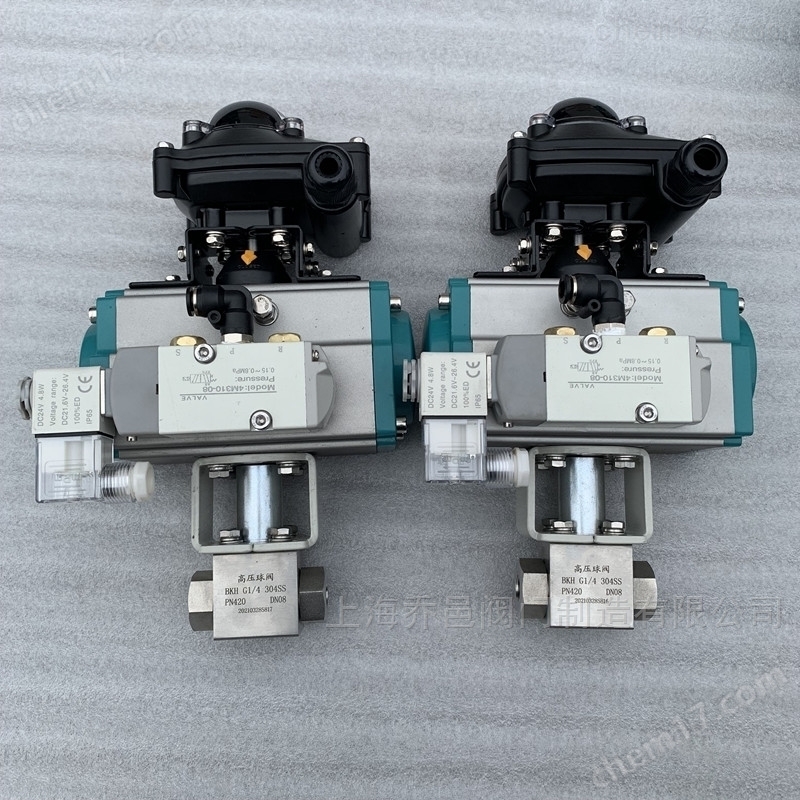 BKH气动不锈钢高压球阀 BKH气动不锈钢高压球阀