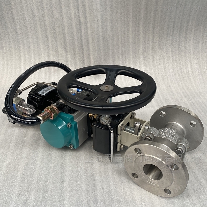 故障自动复位防爆<strong>气动带手轮不锈钢球阀</strong> 故障自动复位防爆<strong>气动带手轮不锈钢球阀</strong>
