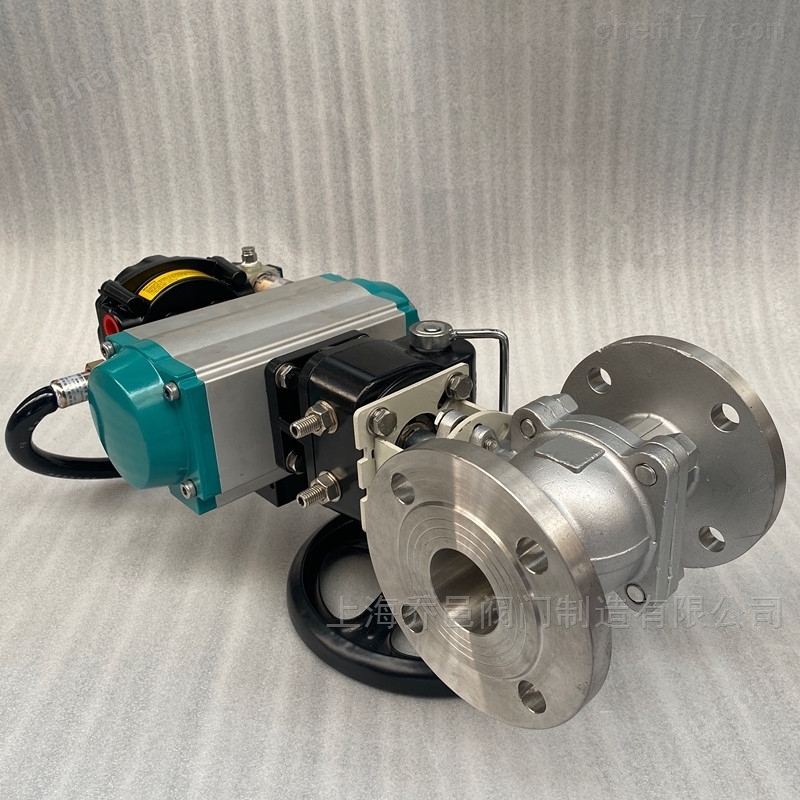 <strong>气动带手轮不锈钢球阀</strong> <strong>气动带手轮不锈钢球阀</strong>