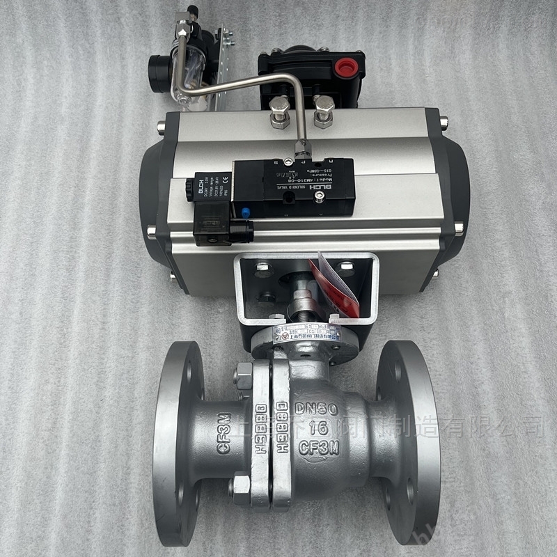 气动不锈钢球阀 气动不锈钢球阀