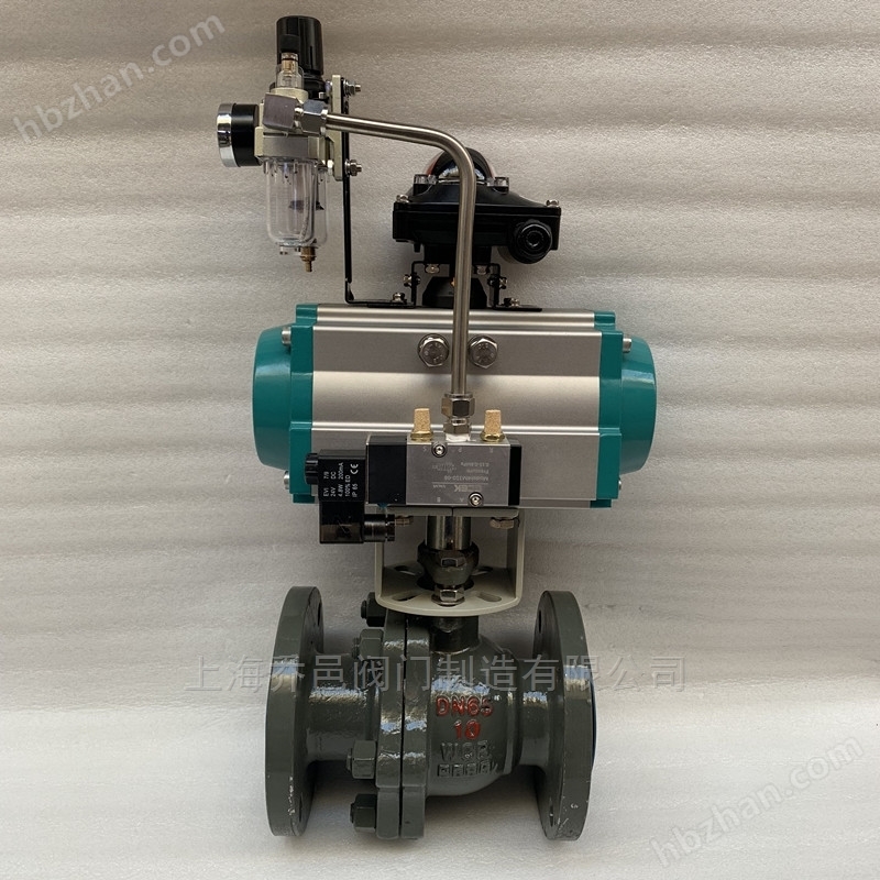 <strong>Q641F气动切断球阀</strong> <strong>Q641F气动切断球阀</strong>