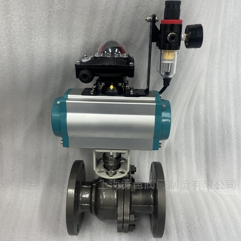 Q641F气动碳钢球阀 Q641F气动碳钢球阀