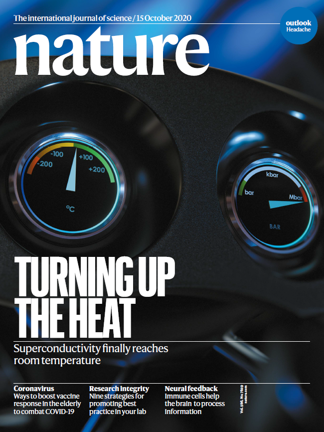 新型氢化物材料：首次在15摄氏度的温度下，观察到常温超导现象 
