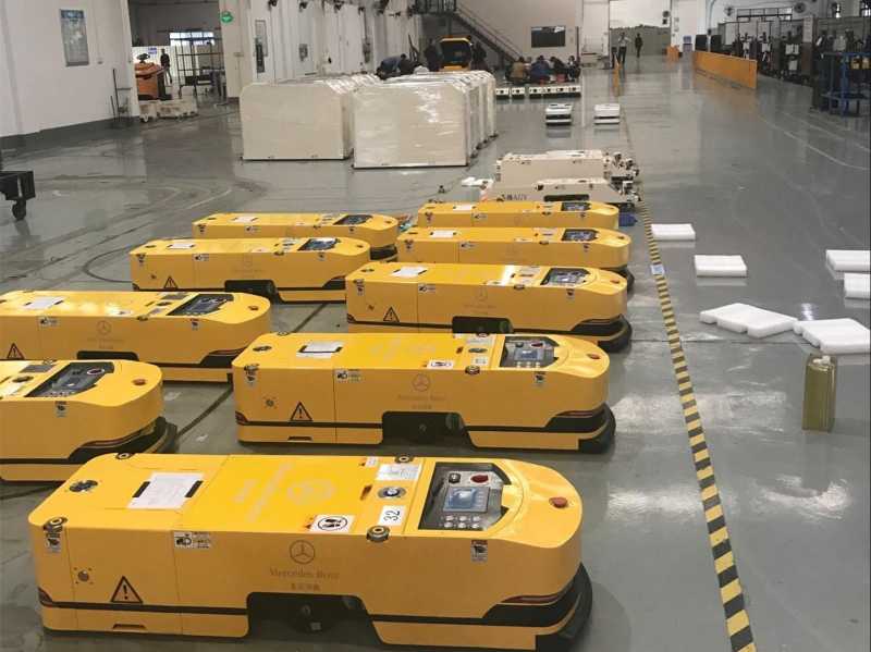 agv小车怎样实现定位 