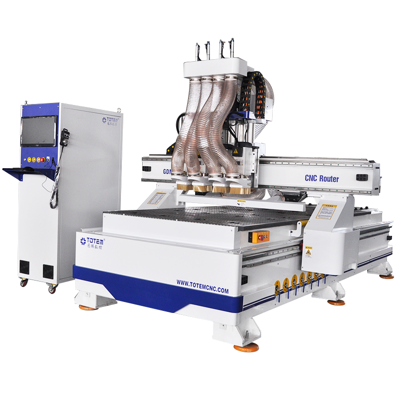 木工雕刻机_河南木工雕刻机_板式家具雕刻机_图腾数控