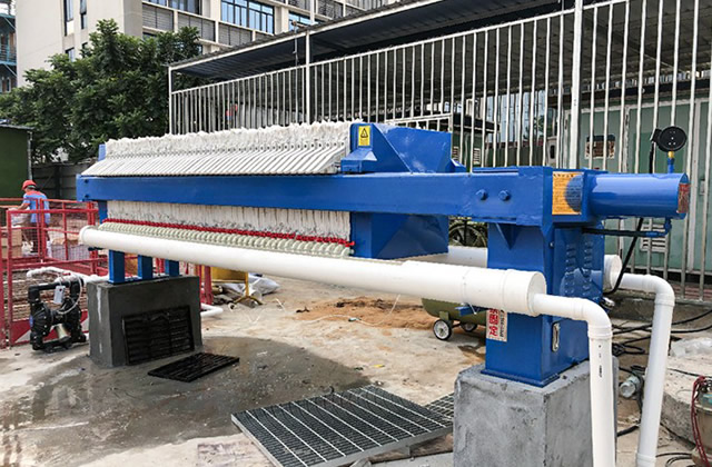 压滤机在洗沙作业的工作流程 水洗沙机设备使用流程 