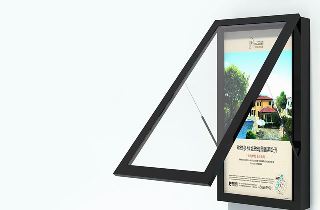 滚动灯箱画面用什么材质 滚动灯箱更换画面方法是什么 