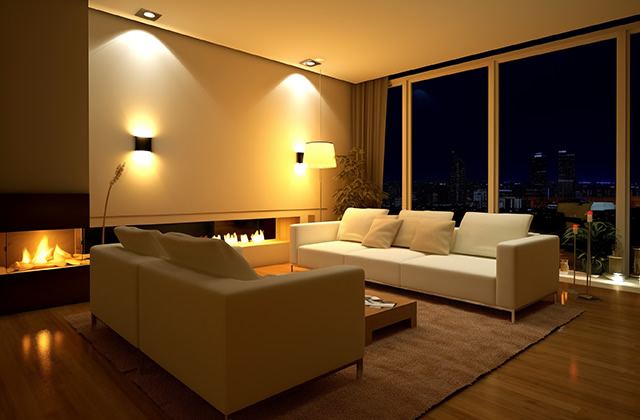 客厅适合用射灯做基础照明吗 客厅射灯怎么布局好看 