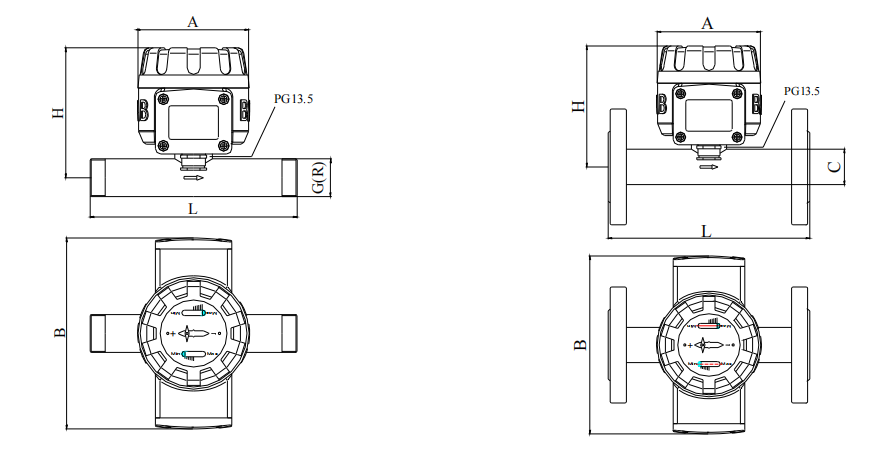 指针式水流量开关的尺寸与安装要求 