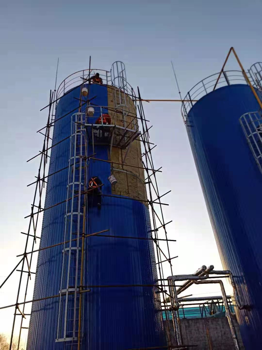 罐体做保温用岩棉硅酸铝施工专业技术 