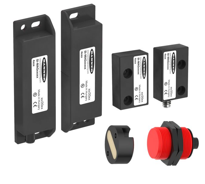 美国BANNER邦纳型号SI-MAGB2MM磁性安全开关操作使用 