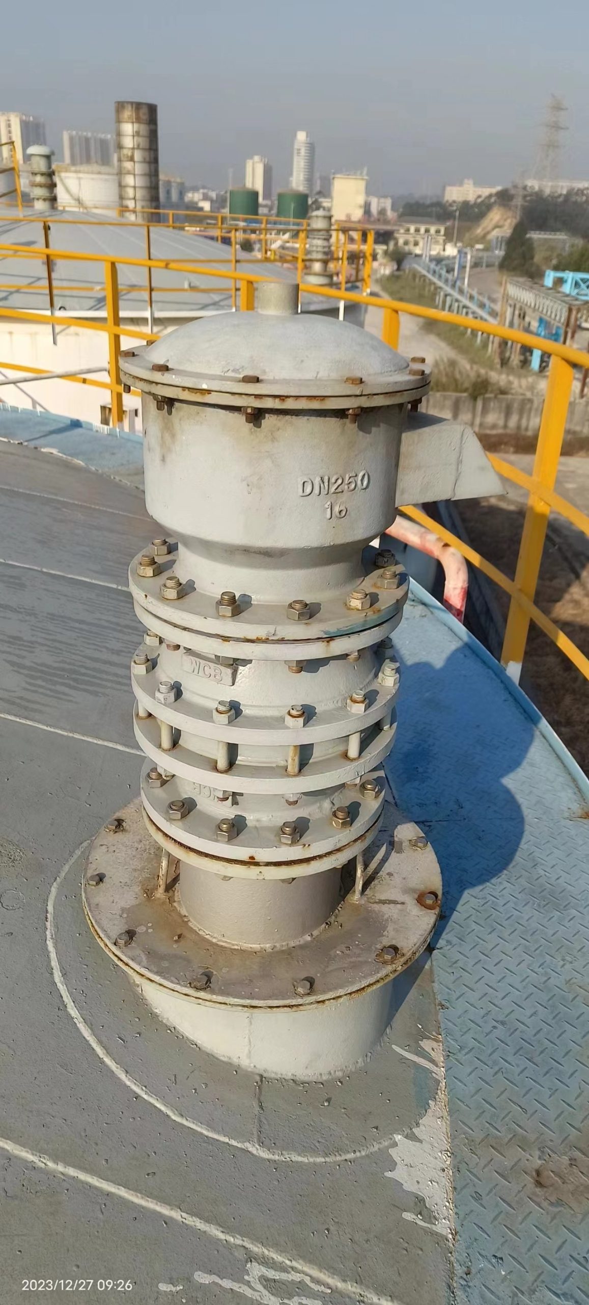 化工储罐阻火器及呼吸阀协调动作应用 