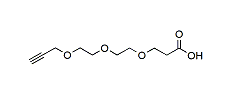 多功能性炔丙基-PEG3-酸/Propargyl-PEG3-acid 