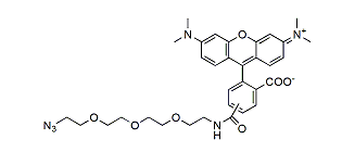 TAMRA-PEG3-叠氮酸酯–不一样的荧光标记物 