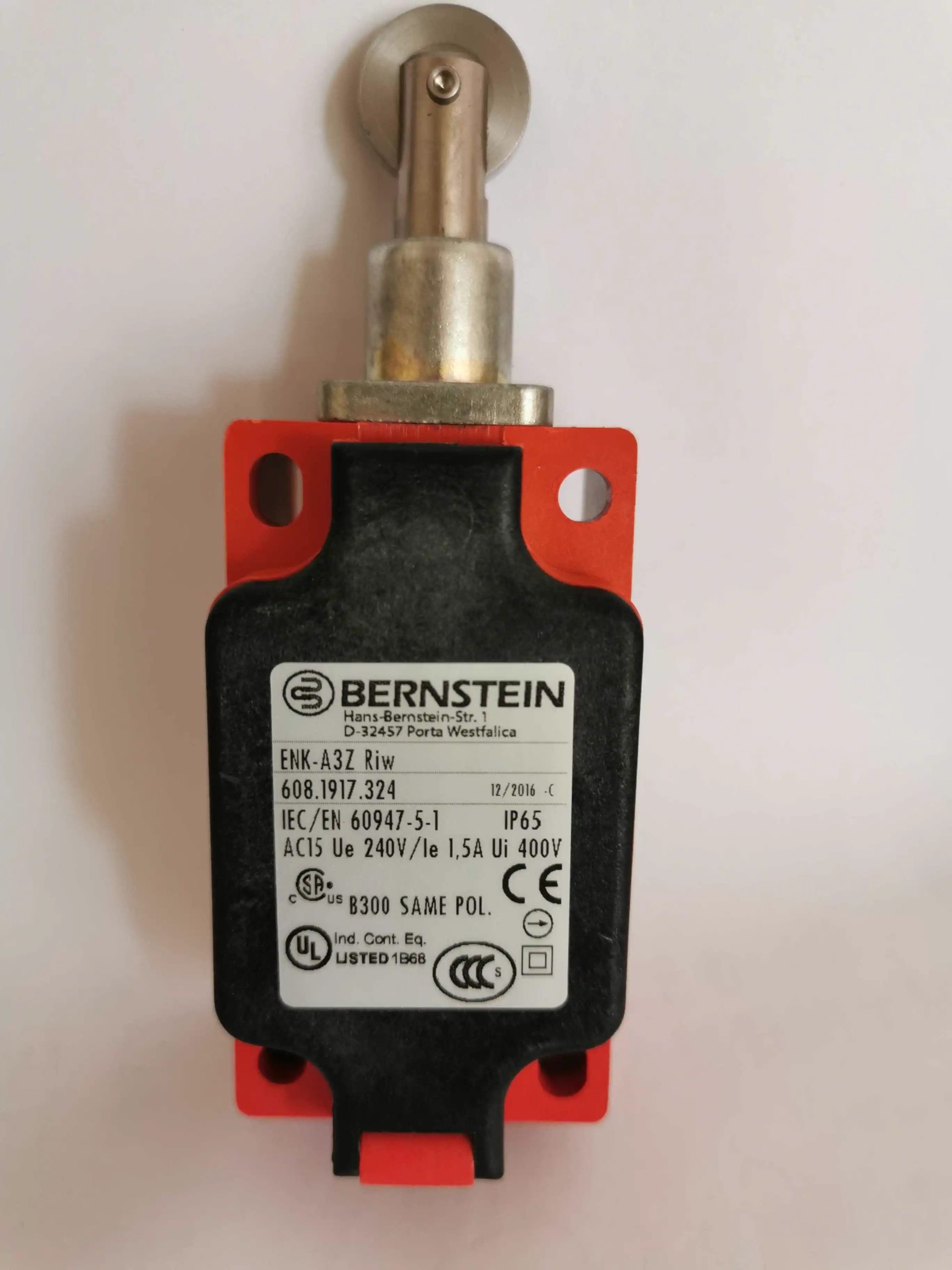 德国博恩斯坦SIN-UV1Z P-RAST标准拉线开关工作原理 