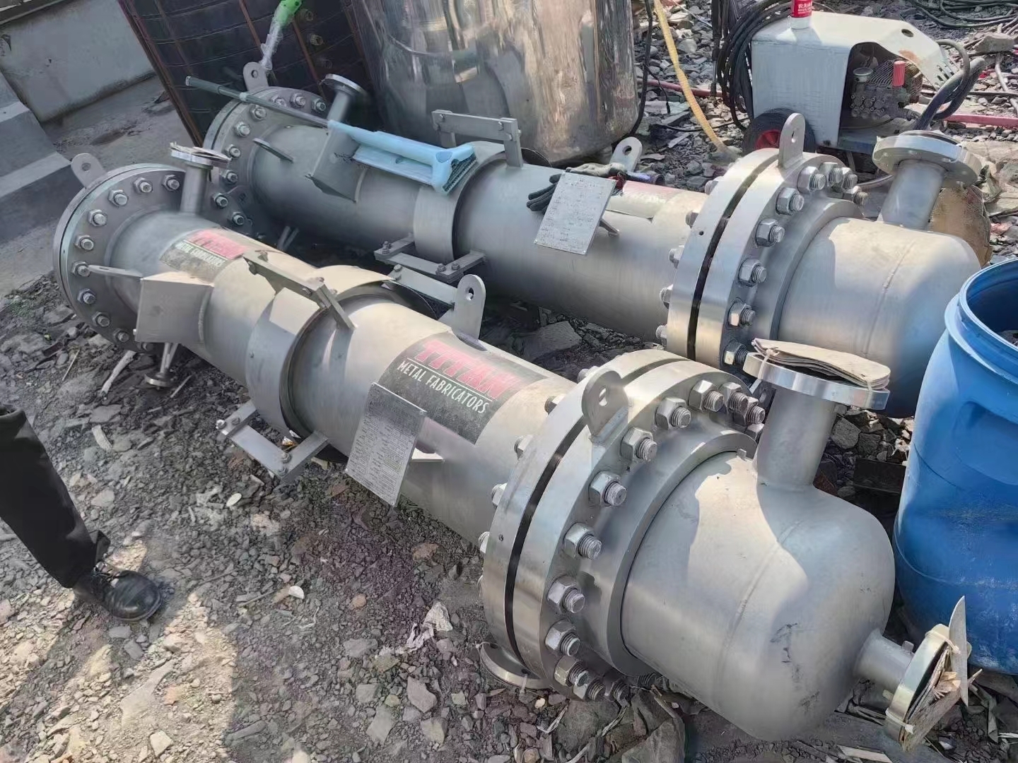 二手列管式冷凝器的几种分类形式 