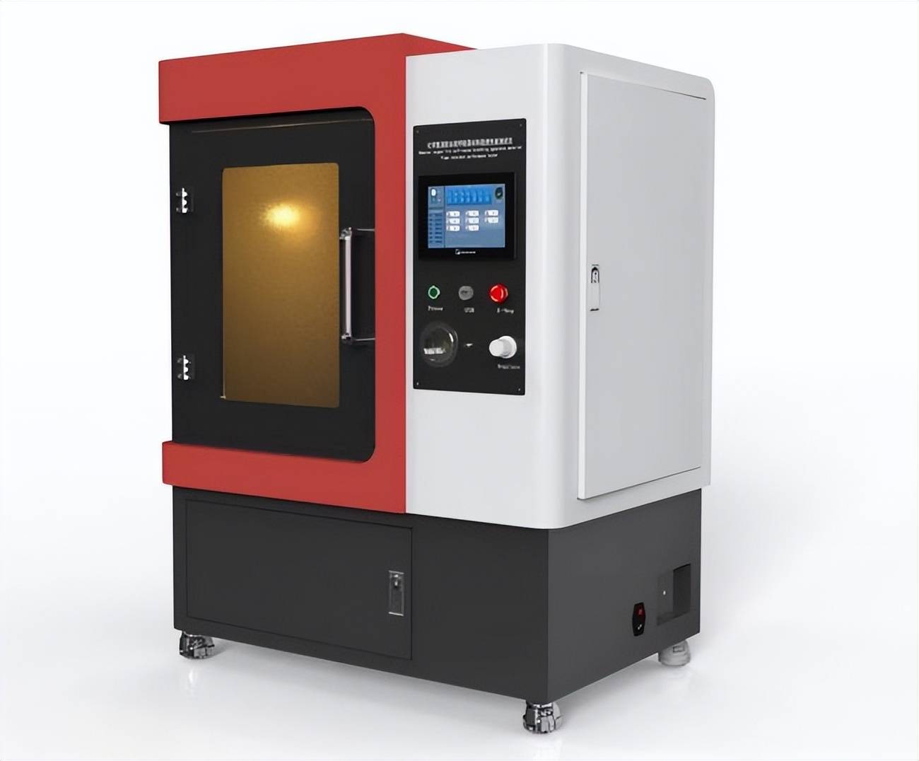 化学氧消防自救呼吸器材料阻燃性能测试仪的工作原理 上海傲颖 