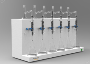 全自动蒸馏仪对实验流程做了很大的优化 