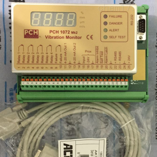 PCH振动监测器PCH1072Mk2使用介绍 